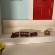 69119990216__277A6E87-BC37-4021-88B5-D7937F08417E-2.jpeg ELF ON THE SHELF Деревянный поезд игрушечный гном Рождественский эльф