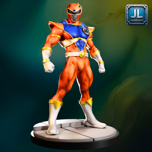 🐉 What Dragon Ball have been a Super Sentai? Goku!・ STL - Main Image