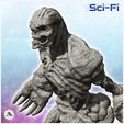 9.jpg Alien zombie creature with large hands (3) - SF SciFi wars future apocalypse post-apo wargaming wargame