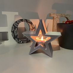 IMG_5993.JPG Archivo STL STAR CANDLE 2・Modelo de impresora 3D para descargar