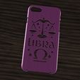 CASE IPHONE 7 Y 8 LIBRA V1 5.png Case Iphone 7/8 Libra sign