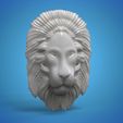 lionnnnn.1145.jpg Lion 3D STL Leon for 3D printing and CNC router