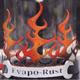 Evaporustfiresign2.png Evapo-Rust Container
