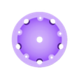 SphereBOTTOM.stl Free STL file Coronavirus Tree Topper・3D printer design to download