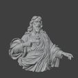 f5564ecb-23a2-440d-813f-260200da021e.jpeg Sagrado Coração de Jesus – Escultura em Mármore Estilo Barroco
