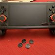 IMG_8042.jpeg Custom Retroid Pocket 4/AYN Odin 2 Joysticks with Swappable Pads (Concave, Convex & Spiked)