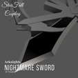 3.png Nightmare Sword 3D Model Arknights