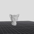 7734.jpg Fuzzy Mini Animal — Textured Fast Print | Cute Desk Pet