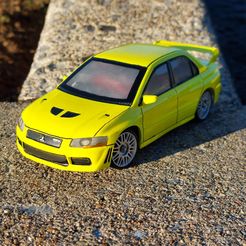328899509_5626991644080410_9001575208225272960_n.jpg STL file 02 Lancer Evolution VII Body Shell (Xmod and MiniZ)・3D printing model to download