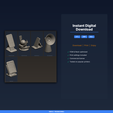 02_digital_download.png Desk Phone Stand Collection - 5-Model STL Bundle