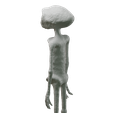 et_0021.png Ancient Alien Mummy creature from NAZCA Peru / Mexico - Ready for 3D Printing 3D print model