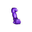 R_arm.stl Skeletor He-man joystick holder