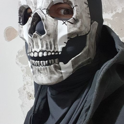 Ghost Simon Riley MW22 Full Skull Mask Collection - Call of Duty - Modern Warfare 2 - 3 - WARZONE - WARZONE - STL MODEL 3D PRINT FILE