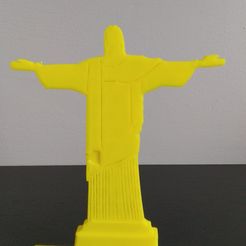 IMG_20191003_164423.jpg Fichier STL gratuit Le Christ Rédempteur・Design à télécharger et à imprimer en 3D