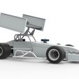 25.jpg Supermodified front engine Winged race car V4 Scale 1:25