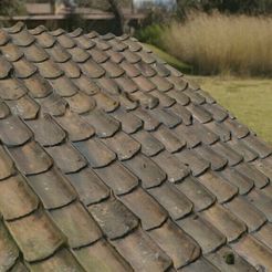 9c67f7b2-dda4-412f-a9d2-c2ab6988957a.jpg Free 3D file Roof tile block・3D printer model to download