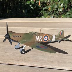 B9FA934C-87A8-49F8-A1DE-593AC75103FE.jpeg STL file SPITFIRE - SCALE 1:48・3D printable model to download