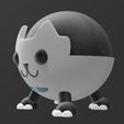 ALEXA_ECHO_DOT_5_CAT_BALL.jpg Suporte Alexa Echo Dot 4a e 5a Geração Gato Bola