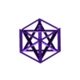 merkaba en cubo.stl merkaba three-dimensional david's star, three-dimensional David's star