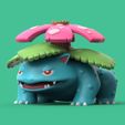 Venusaur02.jpg POKEMON - EVOLUÇÃO DO BULBASAUR