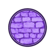 32mm base cobblestone v4 4.stl 10x 32mm base with cobblestone v4 (+toppers)