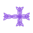 Overlapping_Square_Cross_No_Circle_FINAL_10112020.stl STL-Datei Intertwined Cross kostenlos・3D-druckbares Design zum herunterladen