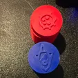 52204.webp Parametrik Play-Doh Rulo ve Damga Oluşturucu (Özelleştirilebilir OpenSCAD Aracı)