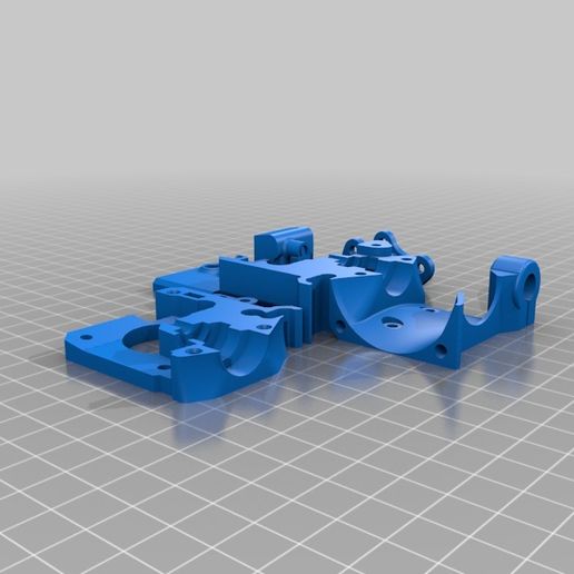 Extruder MK3S MMU2 3D model