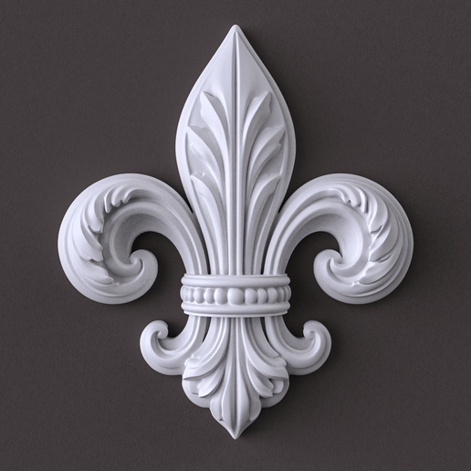 Fleur de Lis Architectural Ornament 20