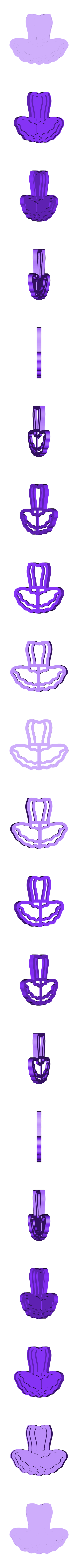 tutu.stl Tutu cookie cutter
