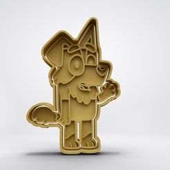 render-2.jpg Mackenzie Cookie Cutter from Bluey