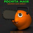 001.jpg Pochita Mask Wearable - Chainsaw Man Cosplay