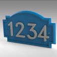 Untitled 180.jpg Address Wall Plate with Custom Numbers