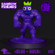 11111.png BLUE FROM ROBLOX RAINBOW FRIENDS 80LV | HULK
