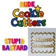 WhatsApp-Image-2021-08-17-at-10.42.46-PM.jpeg AMAZING stupid bastard  Rude Word COOKIE CUTTER STAMP CAKE DECORATING