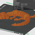 sliced-view-medium.png Falkor Luckdragon - Flexi Articulated Dragon STL/3MF, No Supports 3D Print