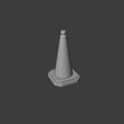 Main.jpg 1:64 Scale Traffic Cone - Medium
