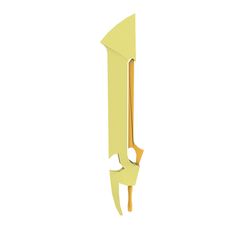 Bone-Blade.jpg STL file Bone Blade - Weapon Mu Online Webzen・Design to download and 3D print