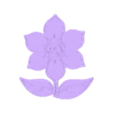 Flower 5.stl 5 Magnet Flower 1