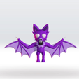 Bat-11.png New BAT ENTITY - 99 Nights in The Forest STL file 3D Model,Fanart