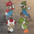 Mario perso.jpg Set of 4 Mario ornaments
