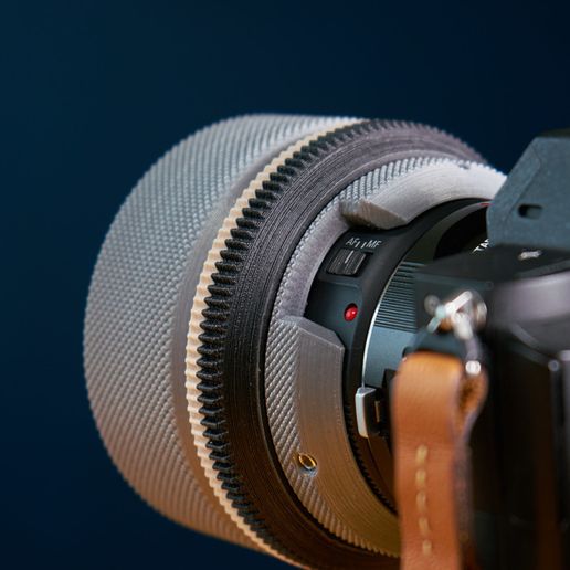 📷 Canon EF 50mm f1.8 STM - Custom cine lens Rehousing・Free 3D File for ...