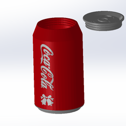 1.png Coca Cola Christmas Can Container