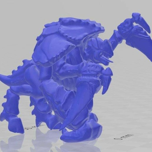 Eat your opponents! the Krygon and Zawloc STL files Big space bugs
