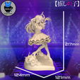 Grey_Measurements.png 3D file Hoshino Ai- Oshi No Ko Anime Figurine STL for 3D Printing・3D printer design to download