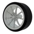 mclaren_1.jpg McLaren P1 GTR style - Scale Model Wheel set  - Rims and Tyre