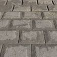 concrete_brick_wall_texture_render2.jpg Concrete Brick Wall PBR Texture