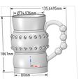 CoffePot02-02.jpg professional  Coffee cup tea vessel v02 for 3d print and cnc