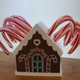 50115673-696f-42d5-9f3b-10d301d59803.jpeg Gingerbread Candy Cane Holder  - AMS Files Included! - COMMERCIAL LICENSE