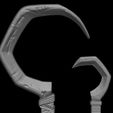 03.jpg 3D PRINTABLE RAVEN SPAWN'S SCYTHE - SPAWN WEAPON